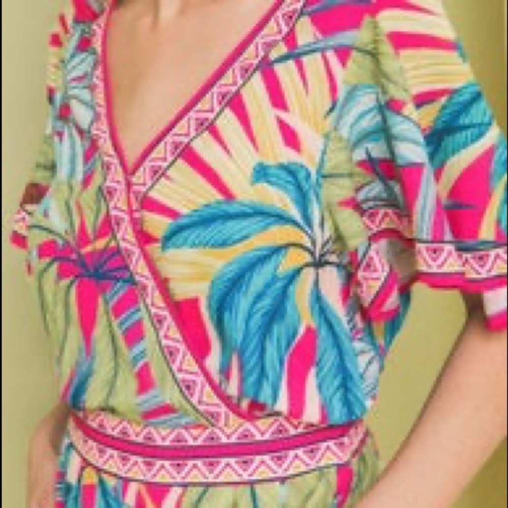 Flying Tomato tropical romper